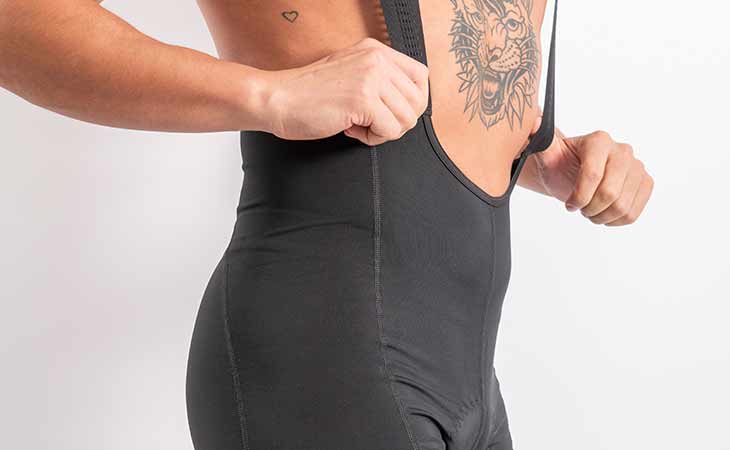 Lycra corta tirantes